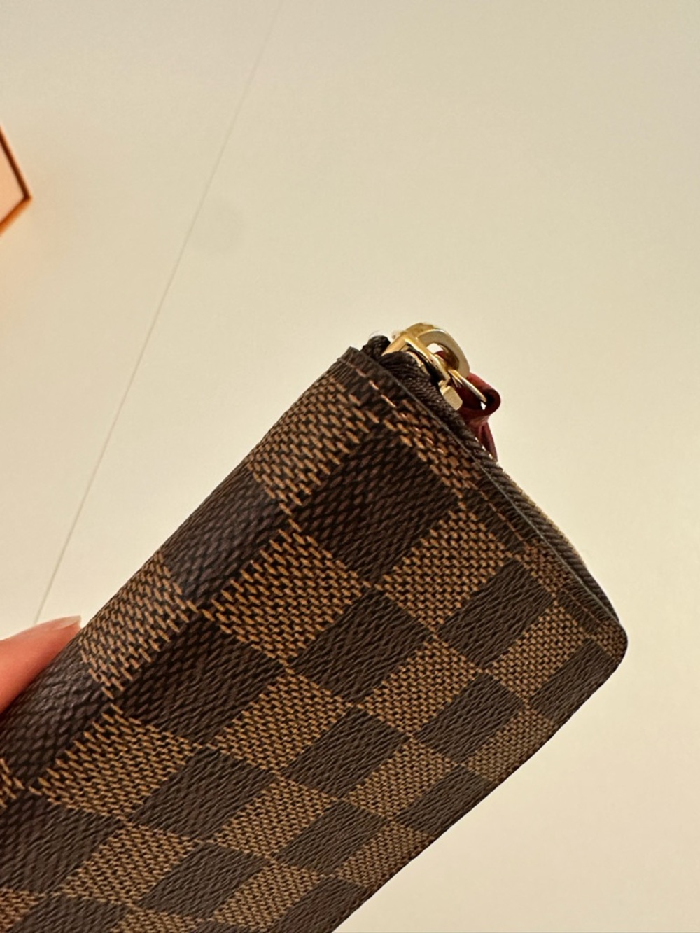 Louis Vuitton Damier Ebene Clemence Wallet - Picture 7 of 10